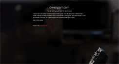 Desktop Screenshot of owenparr.com